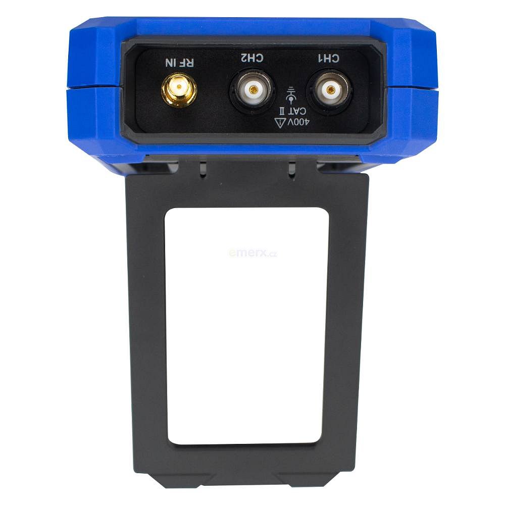 spektrální analyzér s osciloskopem a digitálním multimetrem, max 1000V/10A DC, 750V/10A AC, 100MOhm, 2mF, OSC 70MHz, SA 9kHz-3GHz