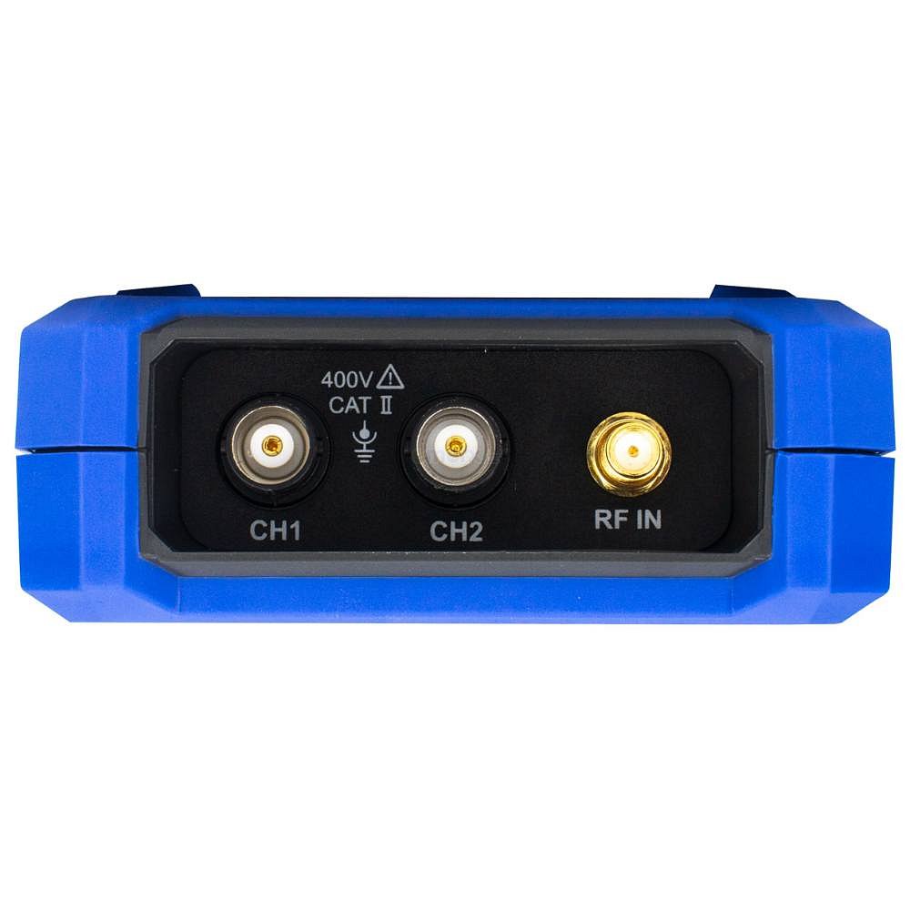 spektrální analyzér s osciloskopem a digitálním multimetrem, max 1000V/10A DC, 750V/10A AC, 100MOhm, 2mF, OSC 70MHz, SA 9kHz-3GHz