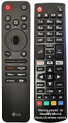 LG MR25GA , AKB76046603 originální klasický dálkový ovladač - model s číslicemi.
