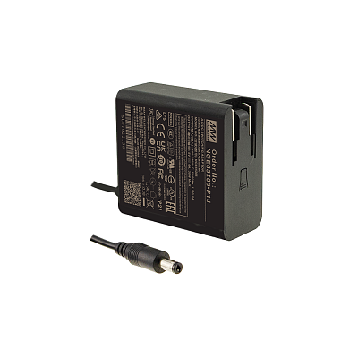 Spínaný síťový napájecí adaptér 58,5W, 12V/4,88A DC, souosý konektor 5,5/2,1mm, vnitřní plus, stabilizovaný
