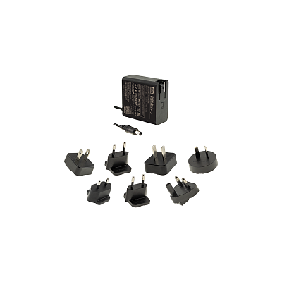 Spínaný síťový napájecí adaptér 58,5W, 12V/4,88A DC, souosý konektor 5,5/2,1mm, vnitřní plus, stabilizovaný