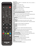 Univerzální dálkový ovladač pro přístroje AMIKO