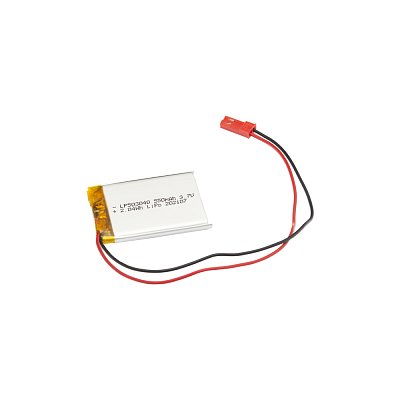 Lithium-polymerový akumulátor 3,7V, 550mAh ,konektor JST SYP-02T-1, 5,0x30x40 mm