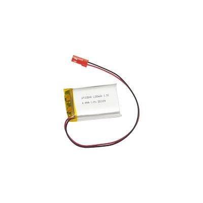 Lithium-polymerový akumulátor 3,7V, 1200mAh ,konektor JST SYP-02T-1, 10x30x40 mm