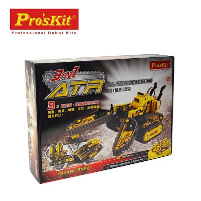 Robotická vzdělávací stavebnice 3 v 1 pásový robot