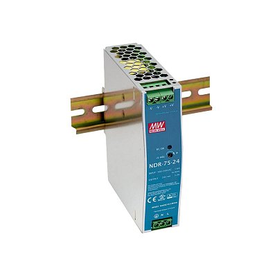 Spínaný zdroj na DIN lištu 76,8W, 48V/1,6A DC