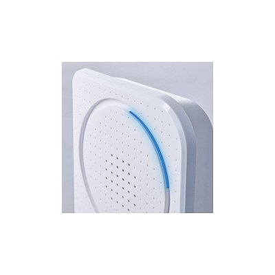 bezdrátový hlásič pohybu/gong, externí PIR čidlo, napájení bateriemi, bílý