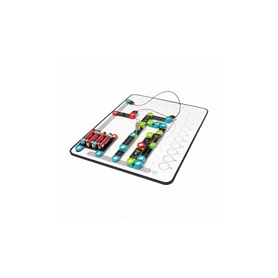 Elektronická stavebnice Magnetic Lite obsahuje 30 součástek a 150 projektů