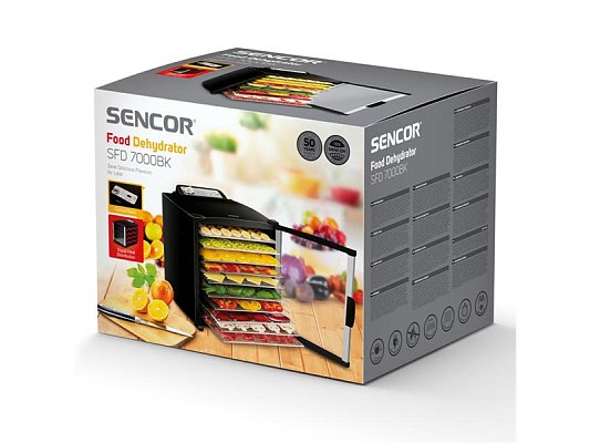 Sušička ovoce SENCOR SFD 7000BK