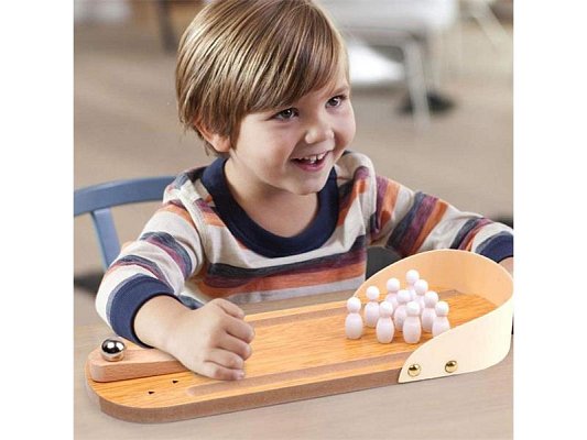 Hra stolní 4L mini bowling