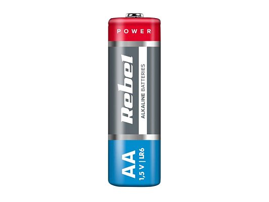 Baterie AA (R6) alkalická REBEL Alkaline Power 2ks / blistr BAT0067B