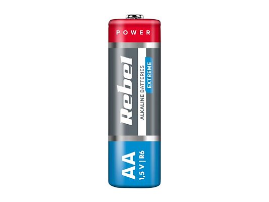 Baterie AA (R6) alkalická REBEL EXTREME Alkaline Power 2ks / blistr BAT0091B
