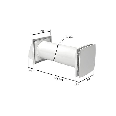 Rekuperace VENTIKA Solo+ 100mm