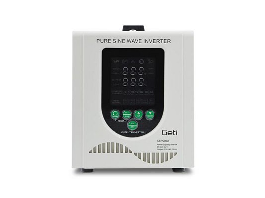 Zdroj záložní GETI GEP500LF sinus 500W (800VA)