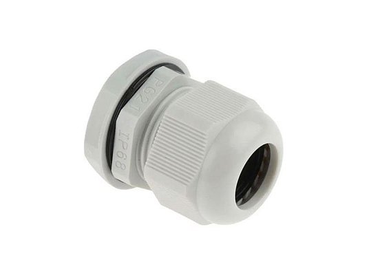 Kabelová průchodka PG-21 pro kabel 13-18mm bílá