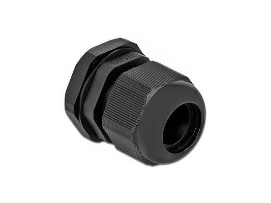 Kabelová průchodka PG-19 pro kabel 12-16mm černá