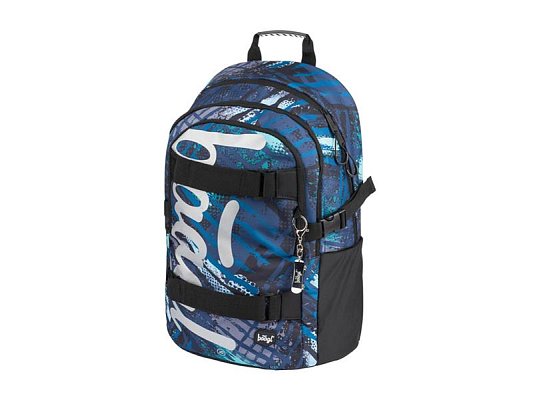 Batoh školní BAAGL Skate Struktury