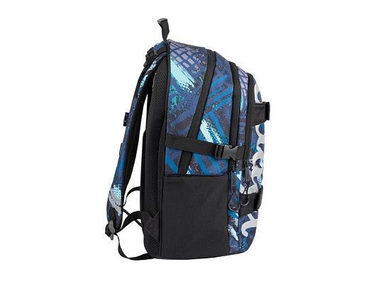 Batoh školní BAAGL Skate Struktury