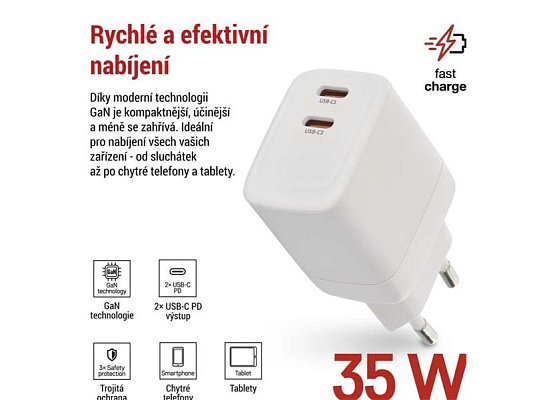 Adaptér USB EMOS V03G35