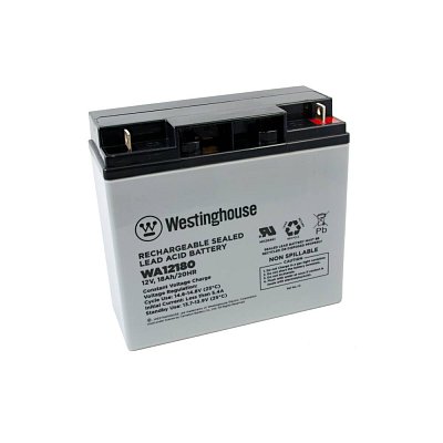 Olověný akumulátor 12V, 18Ah, šroub a matice, 167x77x181 mm, Výprodej akumulátorů rok výroby 2022/2023!!