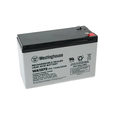 Olověný akumulátor 12V, 7,2Ah, 2x faston 4,8mm, 94x 65x151 mm, Výprodej akumulátorů rok výroby 2022/2023!!