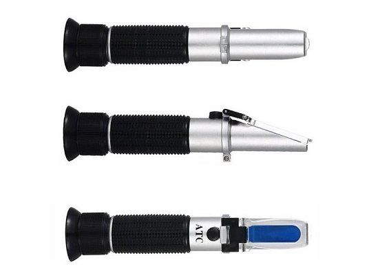 Refraktometr pro auto, tester chladící kapaliny, kyseliny AKU, ADblue