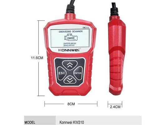 Autodiagnostika KONWEI KW310