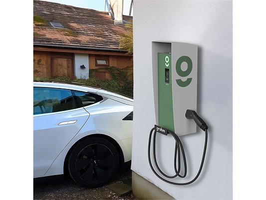 Nástěnná kovová skříň GZ02M pro wallbox Grohm