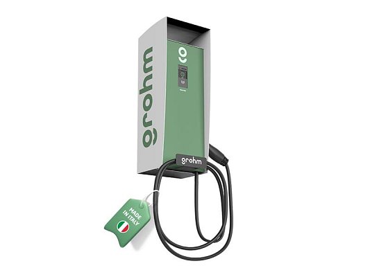 Nástěnná kovová skříň GZ02M pro wallbox Grohm