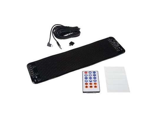 LED matrix panel "Devil eyes" 10 x 35cm