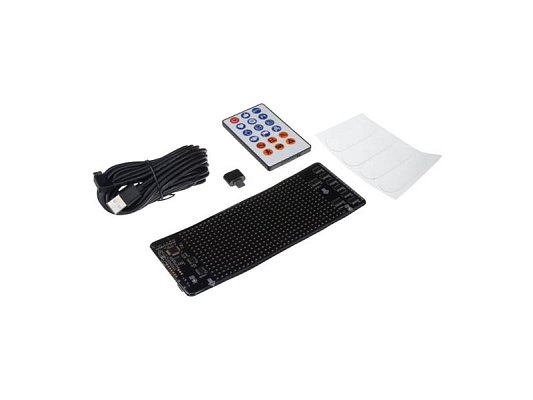 LED matrix panel "Devil eyes" 7 x 18cm