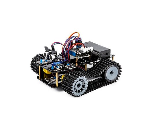 Stavebnice ACEBOTT Rozšiřující sada (tank) pro robotické autíčko Arduino
