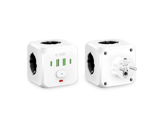 Zásuvka rozbočovací TECHPROTEC PCL3X4