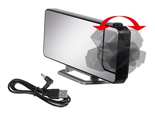 Hodiny s budíkem BLOW CL-01 projekční