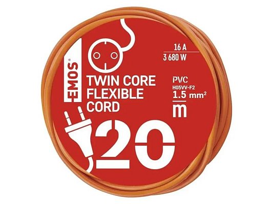 Prodlužovací kabel 20m EMOS P01320R