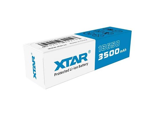 Baterie nabíjecí Li-Ion 18650 3,6V/3500mAh XTAR
