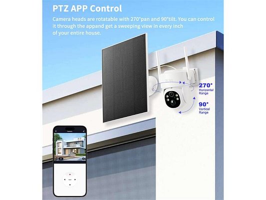 Kamera IMMAX NEO Lite 07804L Solar Sentry 4G WiFi Tuya