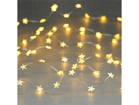 Řetěz světelný 4L 12412 hvězdičky