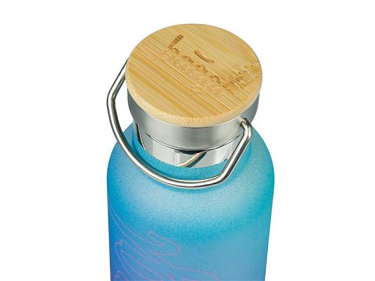 Termoláhev BAAGL Galaxy 500ml s bambusovým víčkem