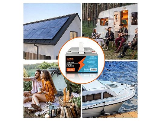 Baterie LiFePO4 12,8V 30Ah LEXTON LXLFP30 s BMS