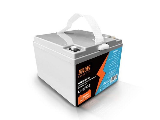 Baterie LiFePO4 12,8V 30Ah LEXTON LXLFP30 s BMS