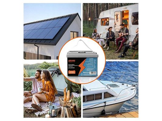 Baterie LiFePO4 12,8V 70Ah LEXTON LXLFP70 s BMS