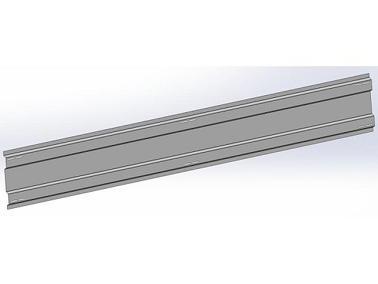 Větrná zábrana L2080 k montážnímu systému