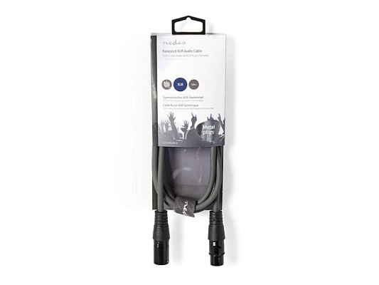 Kabel optický vyvážený 1,5m NEDIS COTH15010GY15