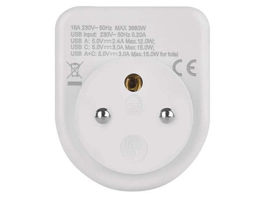 Zásuvka rozbočovací EMOS P0074