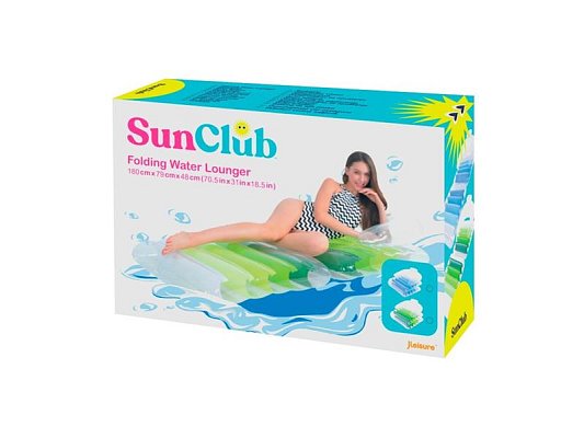 Lehátko nafukovací SUN CLUB 33057 180x79x48cm Green