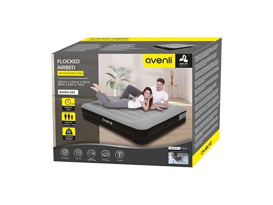 Matrace nafukovací AVENLI 24515EU 203x152x36cm