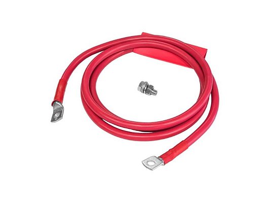 Prodlužovací kabel pro připojení baterie PA35/8/2 červený