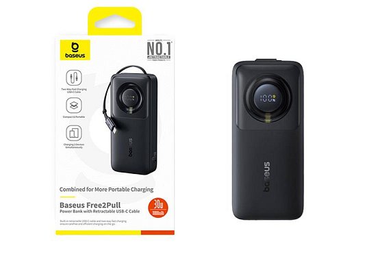 PowerBank BASEUS OS Free2Pull 10000mAh Black