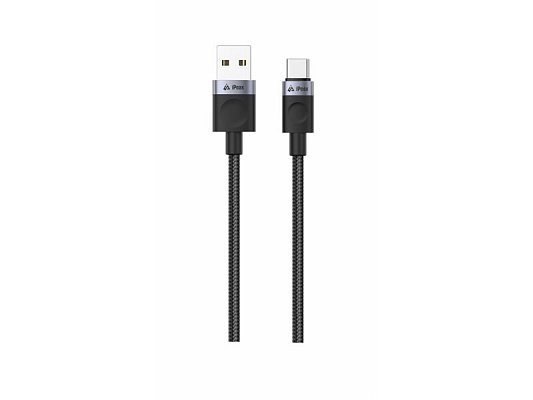 Kabel iPEAX 90010108 USB/USB-C 1,5m Black